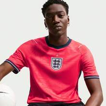 FIFA England 2026 Away Jersey - Men's - 紅色 - 查看 4