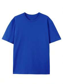 Disney 100% Cotton T-Shirt With Versatile Mickey Mouse DesignsComfortable And Breathable For Summer, The Perfect Gift,Galactic Wars,Cotton T Shirt Men - Royal Blue - View 3