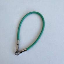 1pc Solid Color Phone Lanyard, Minimalist PU Wrist Strap Daily Gift Phone Charm - Multicolor - View 14