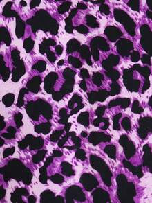 4pcs Baby Girls' Cute Rompers - Letter, Bow, Leopard Print And Solid Color, Soft Knit Fabric, Ideal For Spring/Summer Casual Wear, Baby Girls Rompers - Purple - View 6