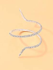 FAAABULS 1pc Silver Fashion Shiny Bracelet Anklet, Summer Beach Vacation Foot Accessory - Silver - View 6
