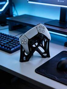 1pc Coral Shaped Game Controller Stand, Universal Game Controller Desktop Holder, Fashion Coral Style Controller Display Rack Suitable For All Game Controllers - View 1
