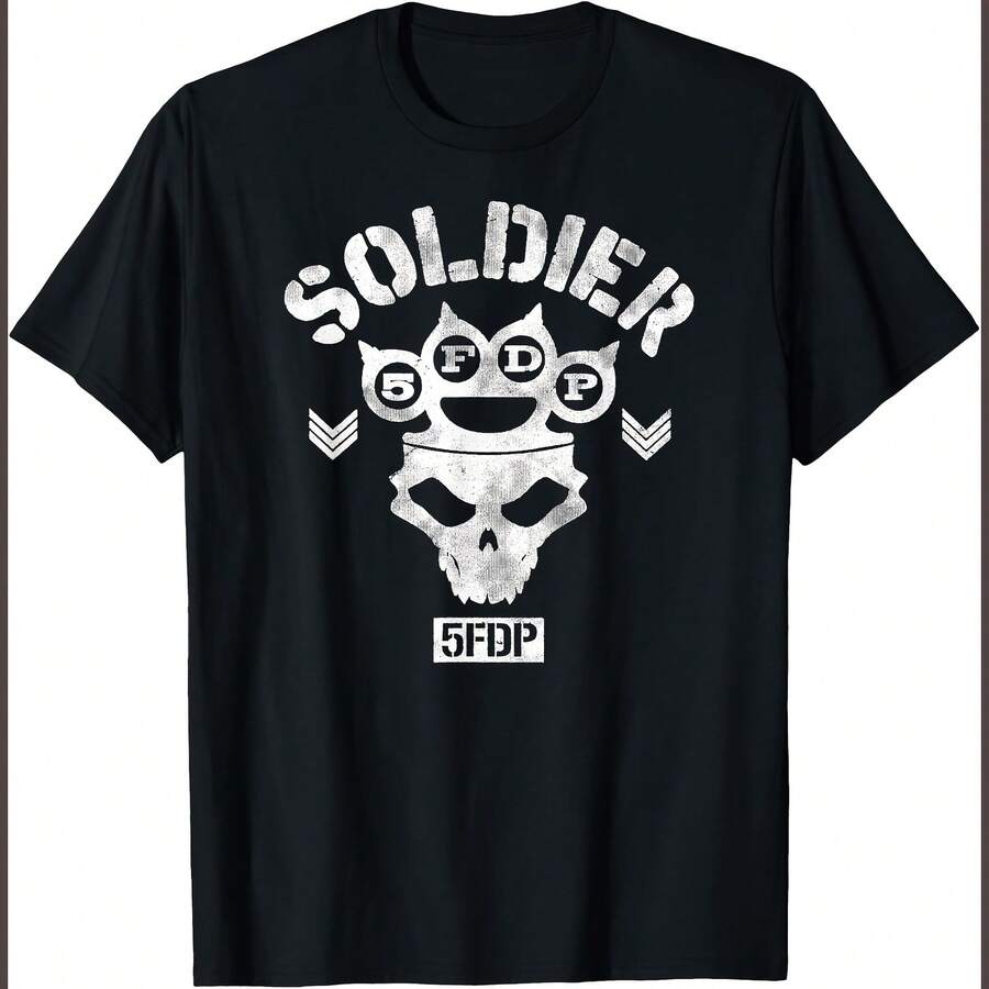 5FDP Soldier T-Shirt - Black - View 1
