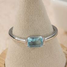 A Vintage Minimalist Copper Hand-Carved Jewelry Ring, Suitable For Women To Wear In Bohemian Style. - Silver - View 4