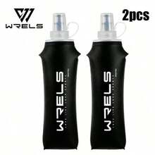 1pc/2 Pcs / 1 Set Foldable Portable Soft Water Bottle, Lightweight Water Bottle With Silicone Mouthpiece,Must-Have For Gym, Leak-Proof And Portable - 彩色 - 查看 21