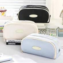 Multifunctional Multi-Layer Stationery Box, Student Stationery Storage Box, Large Capacity, Essential School Supplies For Back To School Season, Pen Case. - Blue - View 6