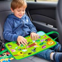 Educational Designed - Including Felt Learning Boards - Busy Boards - Busy Books And Cloth Books; These Products Are Designed To Support Preschool Learning Activities - Covering Themes Such As Letters - Numbers - Shapes - Colors - Etc. - Combination A+B - View 5