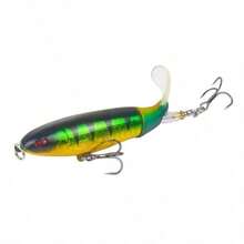 Isca de Superfície 13g, Isca de Lâmina Gigante, Isca Rígida, Isca Macia, Cauda Giratória, Equipamento de Pesca, Isca de Pesca - Vários estilos - Visão 11