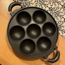 1pc Multi-Functional 7-Hole Octopus-Shaped Mold, Egg Cake Mold And Multi-Functional Non-Stick Kitchen Cooking Pot, Easy To Clean And Space-Saving Design - Perfect For Home Cooking And Outdoor Activities - View 6