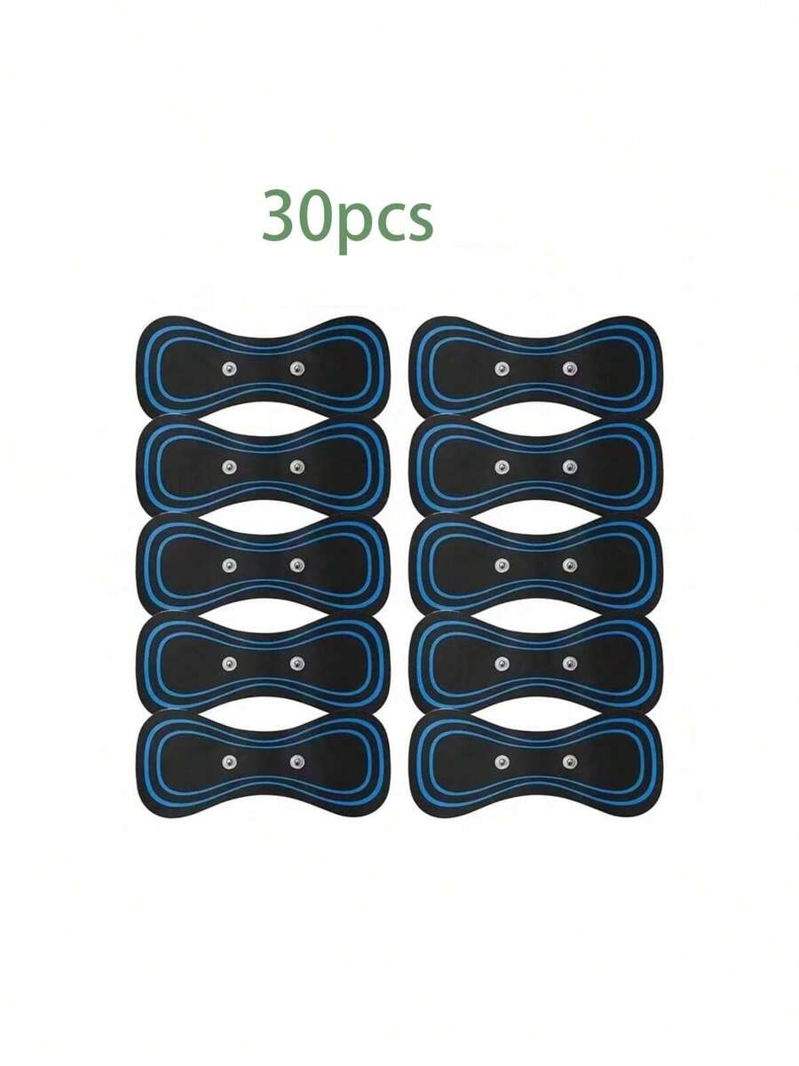 AXH. 10pcs/30pcs/50pcs Replace Patch For Portable Mini Electric Neck Massager,Neck Massage Stimulator Sticker Therapy Device,Healthy Therapy Equipment