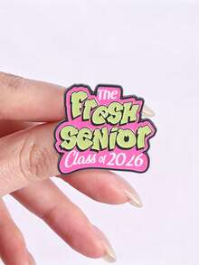"The Fresh Senior Class Of 2026" Graduation Enamel Pin, Perfect Gift For Seniors, Durable And Stylish Accessory, Ideal For Graduation Parties - Multicolor - View 7