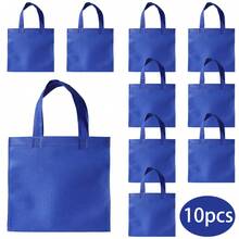 10入 20x20cm 彩色不織布禮品袋附提把，適合生日派對與小禮物，高品質，聖誕節、萬聖節適用 - 查看 15