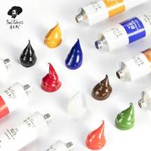 1pc Paul Rubens Quick-Drying Oil Paint 50ml/Tube, 24±5 Hours Drying Alkyd Resin Medium Paint, Standard Color + Opera Color Series High-Quality Aluminum Tube Packaging, Suitable For Art Students, Outdoor Sketching, Professionals - Sets - View 6