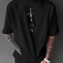 Men T-Shirts - Black - View 1