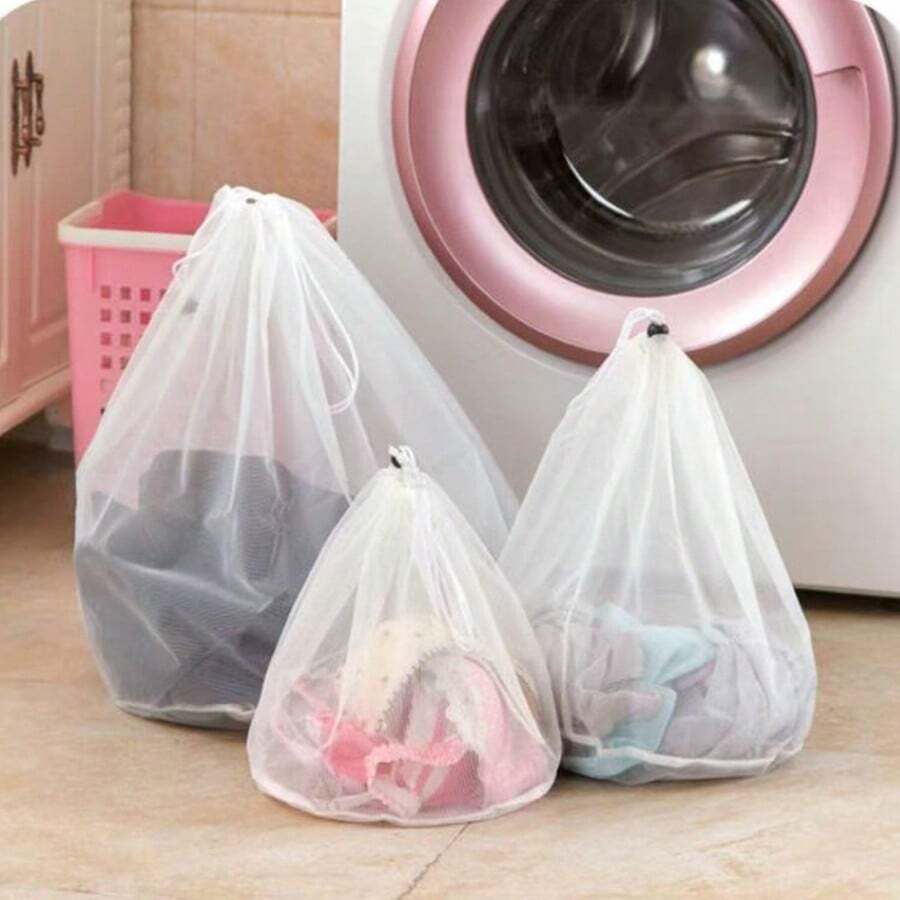 Large Mesh Laundry Bag | Sweater And Underwear Anti-Deformation Laundry Bag - View 1