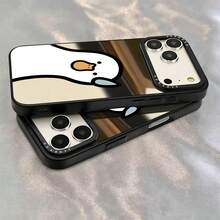 1PC New Mirror Funny Big White Duck Pattern Phone Case Compatible With IPhone 17 Pro Max/17 Pro/17/16/15/14 Plus/13/12/11/IX/XS Max - Multicolor - View 4