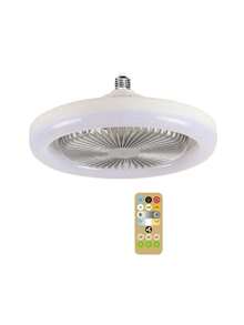 3-In-1 Multifunctional LED Ceiling Fan With Lighting, Air Conditioning, And Aromatherapy - Instant Installation, Remote Control, And Quiet Design - US A Type Plug(110-127V) - View 5