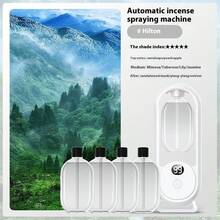 1 buah Diffuser Aromaterapi Pintar Isi Ulang, Diffuser Minyak Esensial Otomatis 50ml + 4 buah Minyak Esensial Atau 4 buah Minyak Esensial, Diffuser Minyak Esensial Aromaterapi, Isi Ulang Minyak Esensial Mesin Pengharum Ruangan, Penyegar Udara Kamar Mandi dan Toilet, Mesin Terapi Pengharum Ruangan Aromaterapi, Semprotan Aromaterapi - MultiWarna - View 30