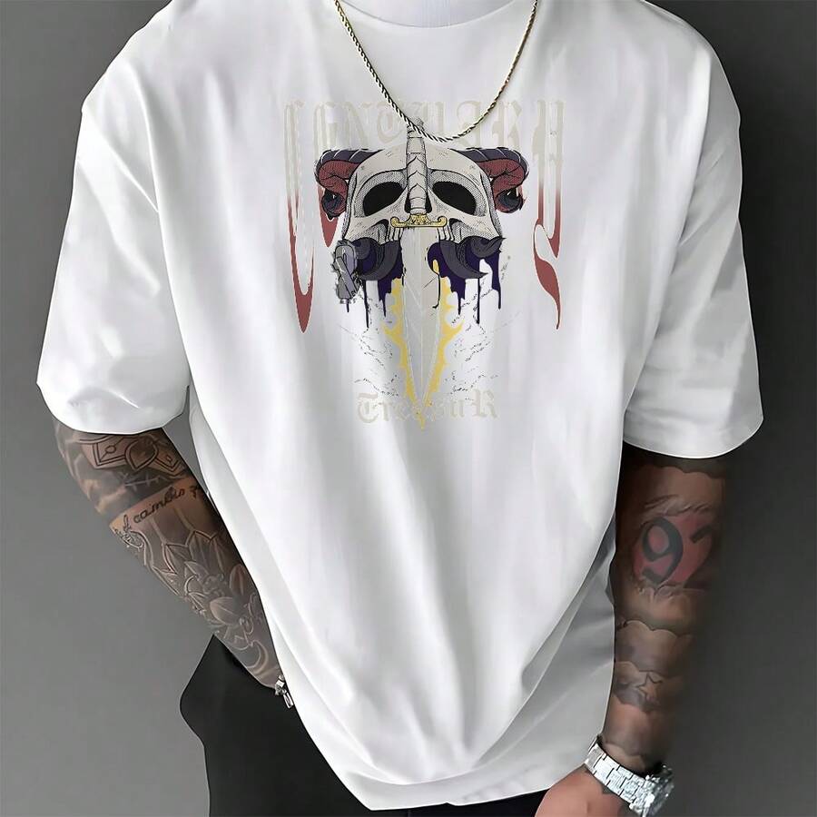 Men T-Shirts - White - View 1