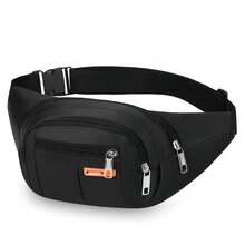 Casual Color-Block Waist Bag, Lightweight Burden-Reducing Design, Multi-Pocket Storage, Versatile Daily Commute Style,Y2k - Multicolor - View 11
