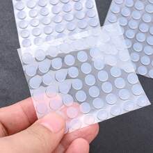 7MM Transaprent Silicone Flying Saucer Earring Backs Soft Disc Nose Lip Labret Belly Ring Anti-Sinking Pads, Lightweight Piercing Nuts For Studs - Clear - View 5