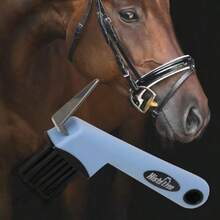 Horse Grooming Kit 6Pcs, Equine Care Tools Set With 2 Hoof Picks 2 Curry Combs Sweat Scraper & Cleaning Brush, Horse Massage & Dirt Remover, Blue, 2/3/4/6 Pcs Sets Available For Equestrian Stable Farm - Multicolor - View 18