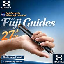 HASIDA Butterfly 86g 超輕量伸縮釣竿 便攜式路亞釣竿 舒適握把 適合旅行與淡水釣魚 - 蝴蝶型 - 查看 2