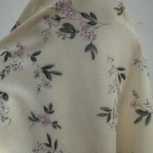 wsb - Colección de ropa femenina de moda  Vestido de tirantes con estampado floral pequeño y ribete en lechuga para eventos de verano - Albaricoque - Ver 7
