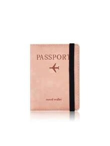 1pc RFID Passport Holder, Slim Passport Wallet, PU Leather Material, Multi-Functional Wallet, Passport Bag, Suitable For Travel, Business Trips - Multicolor - View 13