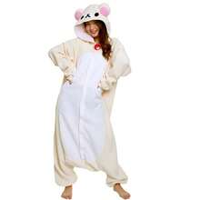 Rilakkuma Kigurumi Bear Sister Adult Cartoon One-Piece Pajamas Relaxed Bear - View 9