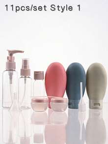 Travel Bottles For Toiletries With Leakproof Design Refillable Spray Bottles For Women And Men Toiletries Containers For Shampoo Body Wash Lightweight Toiletries Containers For Beach Cruise Flight Personal Back To School Travel Essentials Accessories - Multicolor - View 16