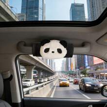 1-3 buah Sarung Setir Mobil Panda Lucu Pelindung Bahu Sarung Pegangan Hangat Mewah Dekorasi Interior Mobil Viral Pelindung - Satu-Ukuran - View 24