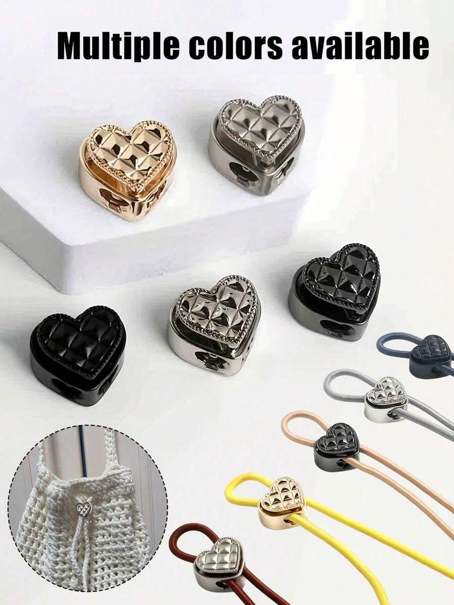 DIY珠寶配件、行李金屬零件、衣物彈性調節扣、鞋子與帽子扣、衣物配件，4色可選，適用於掛繩、衣服、背包－多功能扣，適用於包包、夾克、羽絨外套、毛衣、鞋子、褲子與帽子，耐用且堅固，居家必需品
