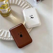 韓系Ins小眾甜美蝴蝶結皮革磁吸無線充電MagSafe卡夾手機殼，適用於 16 Pro Max/15 Pro/14/13/12/11 - 彩色 - 查看 2