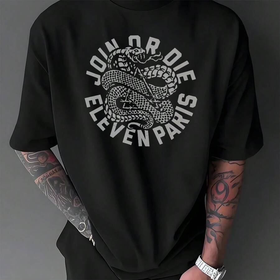 Men T-Shirts - màu đen - Xem 1