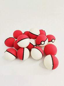 pokemon 6個/9個/12個/24個/50個 寶可球橡皮擦 寶可夢主題 3D可拆卸組裝 學生文具 兒童禮物 生日新年禮物 學生創意組裝文具 獎勵小禮物 創意組裝趣味文具 開學禮物 - 彩色 - 查看 8