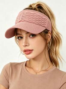 1 pieza Sombrero de sol ajustable con patrón de escamas de pez, sombrero multifuncional casual y transpirable con protección solar, adecuado para hombres y mujeres para uso diario - Gorra de béisbol abierta - Ver 3