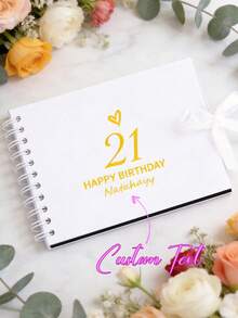 Personalized Heart-Shaped Multi-Color Scrapbook Photo Album, Suitable For Birthday Milestones And Core Memories, Customized Scrapbook Gift - Multicolor - View 6