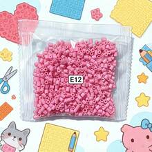 1000pcs/Pack Fusion Beads Refill Pack 2.6mm Refill Pack 1000pcs 3D Perler Beads Set, For DIY Handmade Jewelry Making Materials - High Quality Pixel Beads, Suitable For Creative Crafts - E12 - View 3