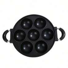 1pc Multi-Functional 7-Hole Octopus-Shaped Mold, Egg Cake Mold And Multi-Functional Non-Stick Kitchen Cooking Pot, Easy To Clean And Space-Saving Design - Perfect For Home Cooking And Outdoor Activities - View 12
