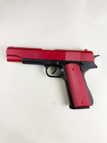 1 Manual Loading Soft Bullet Gun, Simulated Soft Bullet Toy Gun, Toy Shotgun, Toy Pistol, Soft Bullets, Random Color Accessories - Red - View 16