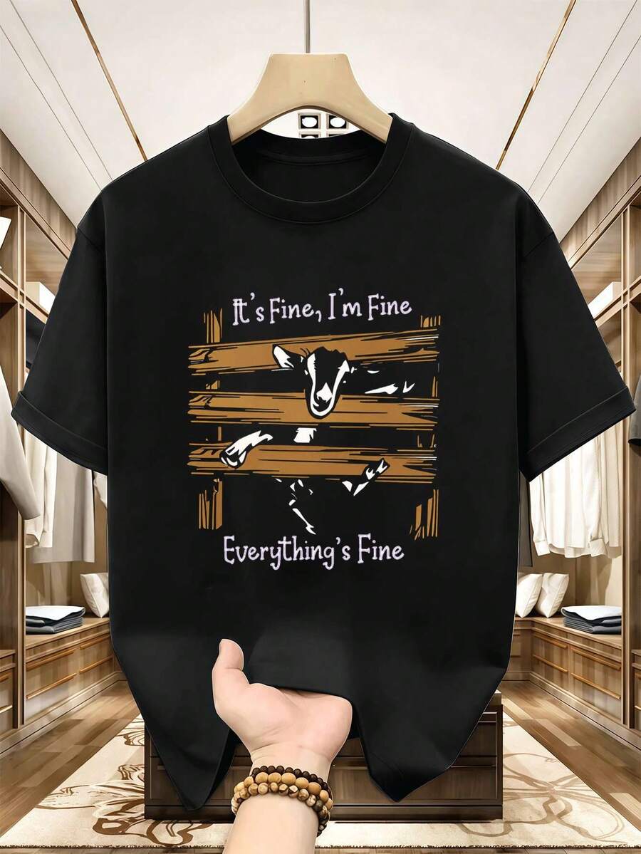 Men T-Shirts - Black - View 1