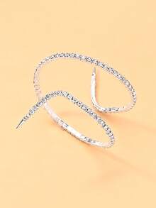 FAAABULS 1pc Silver Fashion Shiny Bracelet Anklet, Summer Beach Vacation Foot Accessory - Silver - View 3