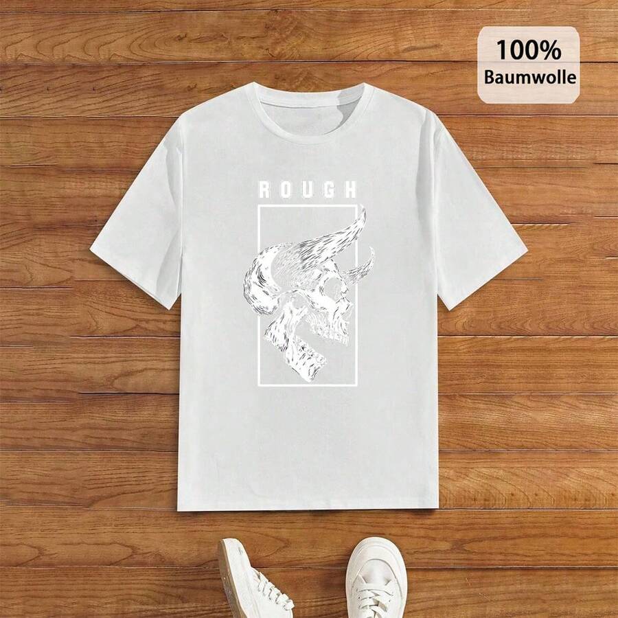 Men T-Shirts - 白色 - 查看 1