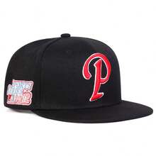 1pc Men's NY Snapback Hat Personalized Letter Embroidery Baseball Cap Street Fashion Casual Hat Spring Autumn Travel Beach Vacation - Multicolor - View 13