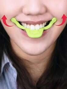 1/3pcs Silicone Facial Muscle Trainer, Lifting And Firming Facial Tool, Anti-Aging Facial Exercise Device, Portable Beauty Accessory For Men And Women, Daily Home Skincare - Multicolor - View 2