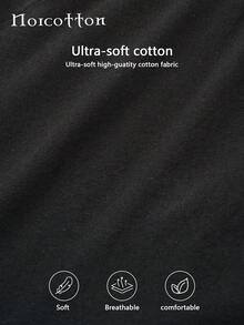 Norcotton 2件組男士內褲，網眼前部平口內褲，純棉平口短褲 - 黑色 - 查看 6