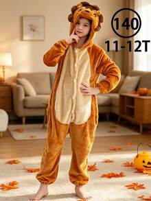 1pc Kids Cartoon Animal Cute Soft Sleeping Bag, Unisex, Suitable For Home, Party, Vacation - Multicolor - View 24