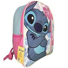Fast Forward Disney Stitch Kids 16" Blue And Pink School Backpack With 1 Vertical Front Pocket For Girls - Multicolor - View 4