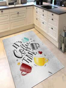 Digitally Printed Non-Slip Washable Kitchen Rug And Area Rug, Modern Design | Modern, Scandinavian, Bohemian And Classic Styles | 100% Polyester - Multicolor - View 6
